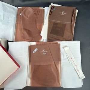 Vintage Archer Thigh Highs Lot of 3 Pair Size Medium 9.5 All Nylon NOS